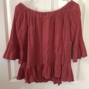 Off the shoulder top